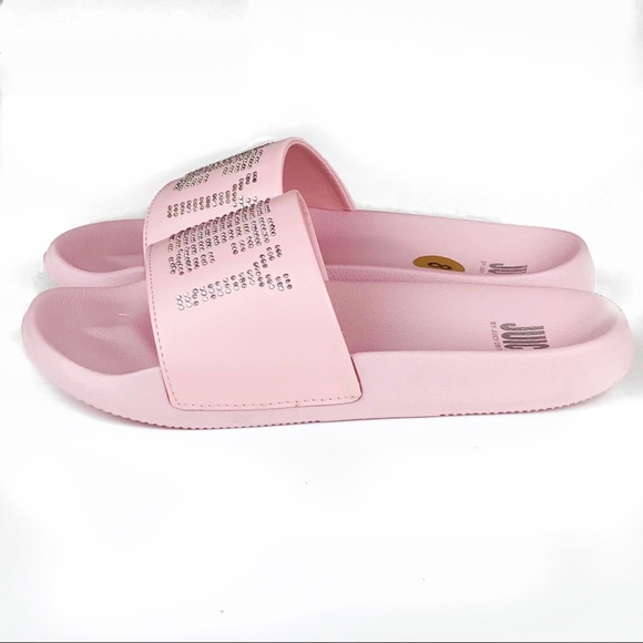 Juicy Couture Pink Studded Mules - Picture 6 of 7